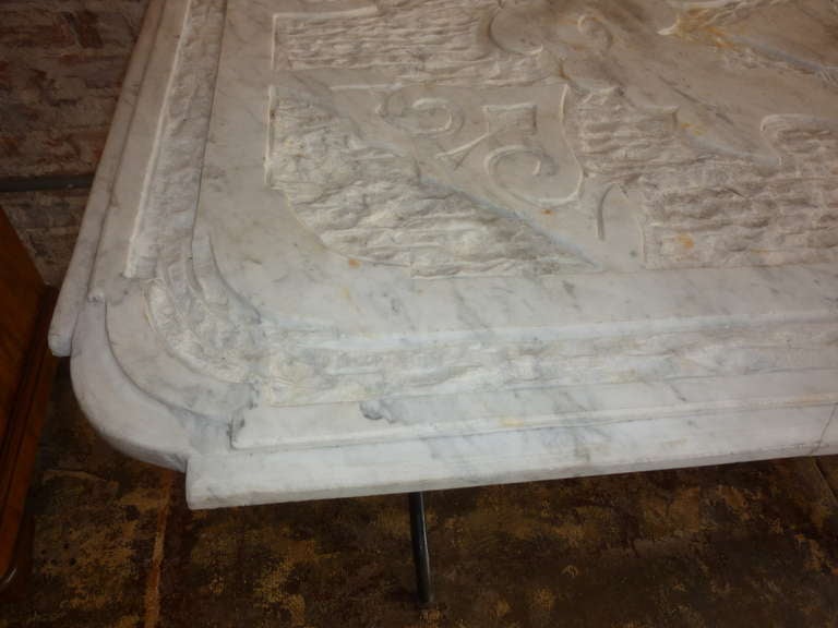 Castel Franco Italian 19th Century Marble Table 2