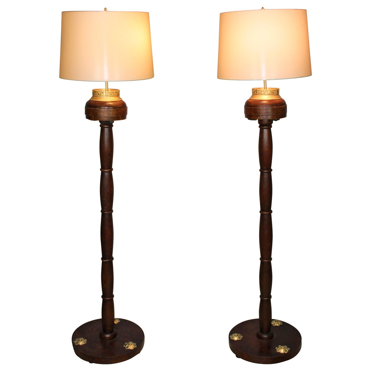 French Art Deco Floor Lamps