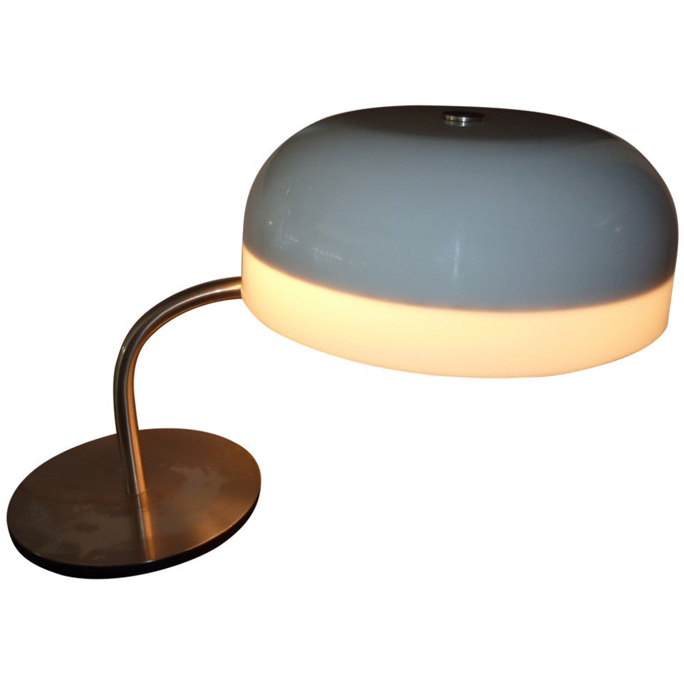 Italian Desk Lamp by Gaetano Scolari or Ecolight Milano