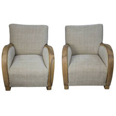 French Art Deco Club Chairs