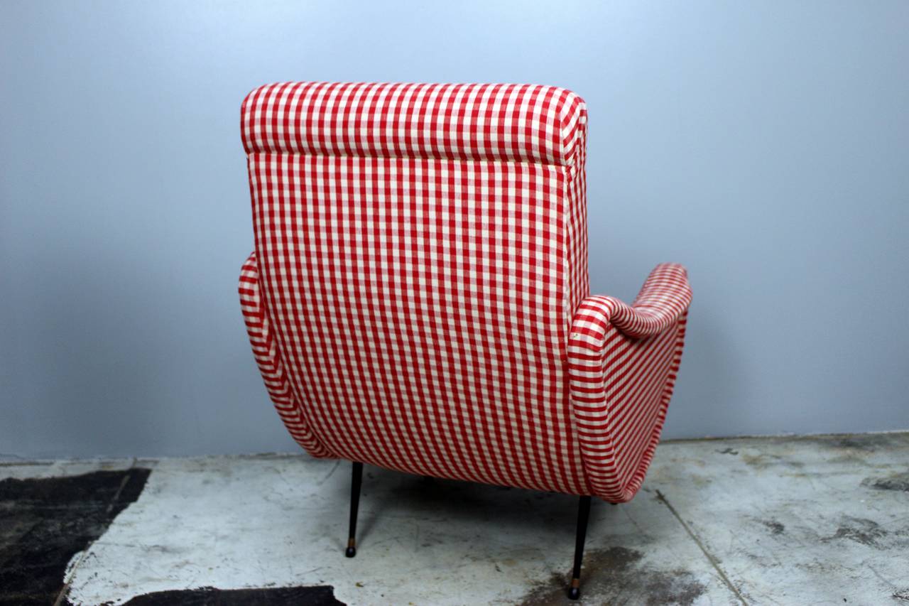 Mid-Century Modern Italian Chair in Style of Marco Zanuso