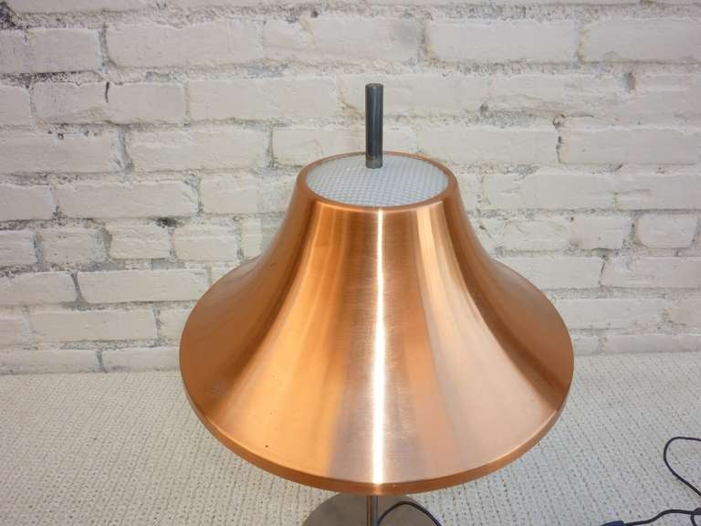 Italian Table Lamp Attributed Stilnovo In Good Condition For Sale In Los Angeles, CA