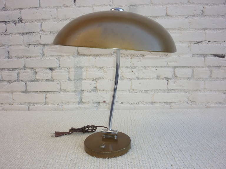 Desk Lamp in the Style of Christian Dell In Good Condition For Sale In Los Angeles, CA