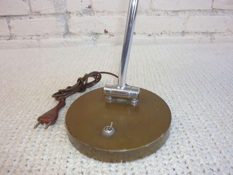 German Desk Lamp in the Style of Christian Dell For Sale