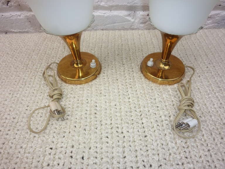 Mid-Century Modern Lampes de table Stilnovo en vente
