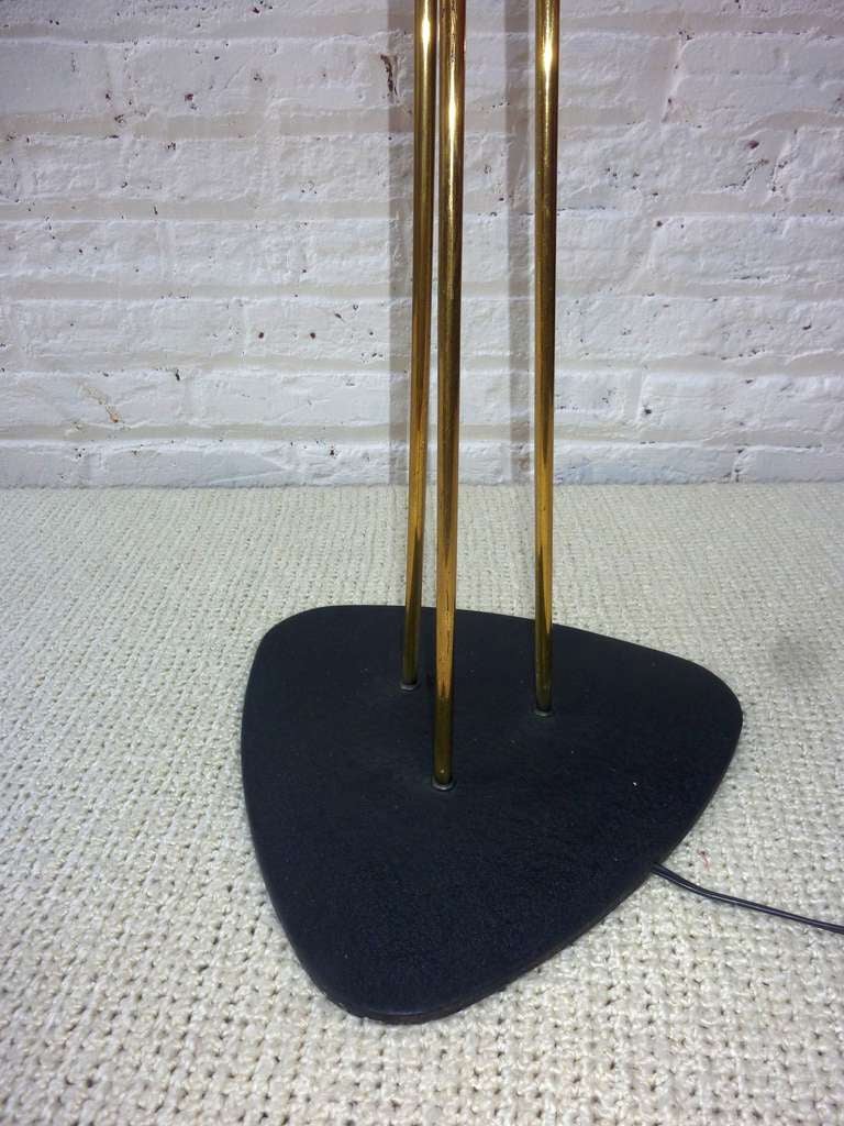 Floor Lamp in the Style of Stilnovo In Good Condition For Sale In Los Angeles, CA