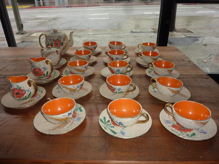 Mid-20th Century Italian Mid-Century Tea and Coffee Set for 15 Persons