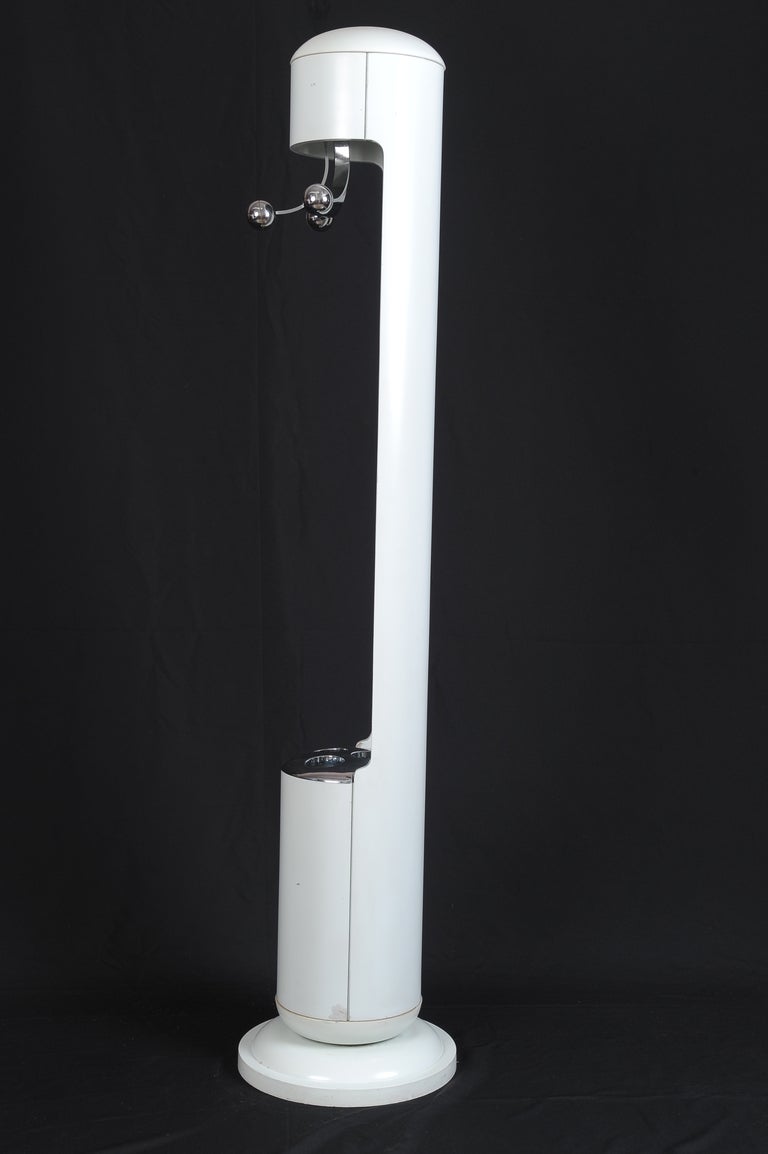 Umbrella and coat stand in one.