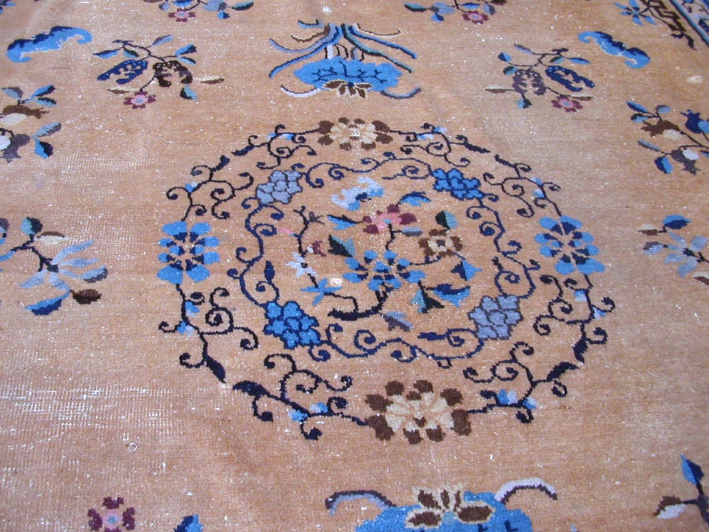 Antique Chinese Wool Carpet For Sale 2