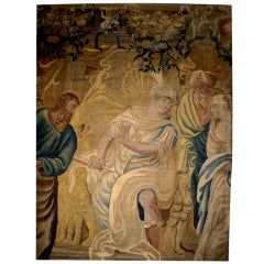 Antique A Flemish Tapestry