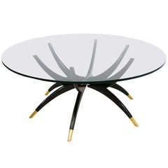 Kagan Style Spider Coffee Table