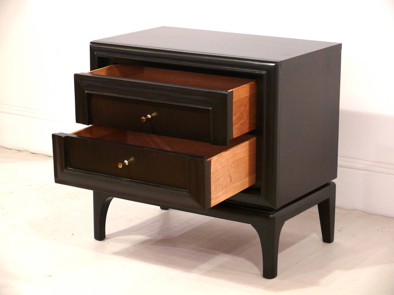Mid-20th Century Pair of Mid-Century Sculptural End Tables