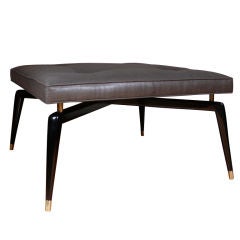 Ponti Style Square Bench