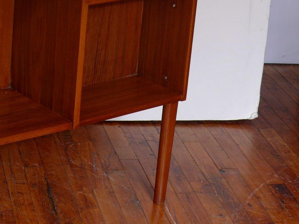 Danish Teak Desk with Floating top 1