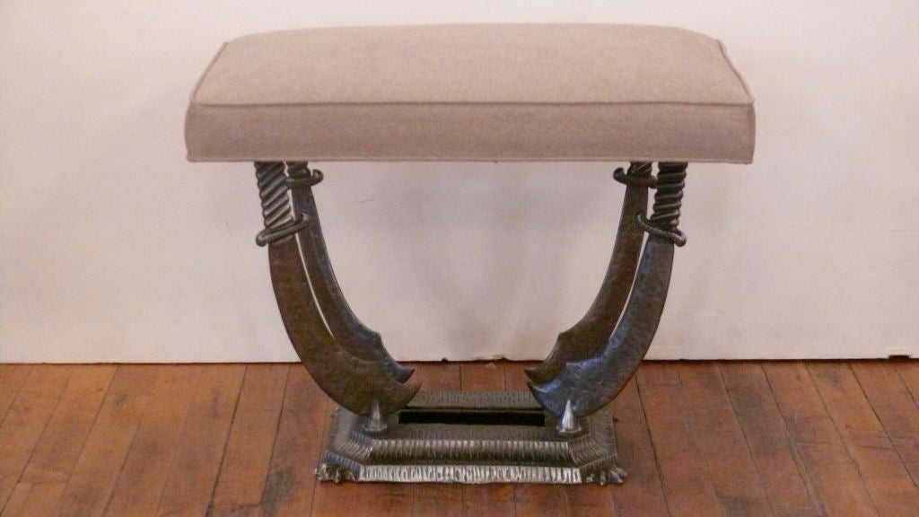French Steel Sword Bench 1