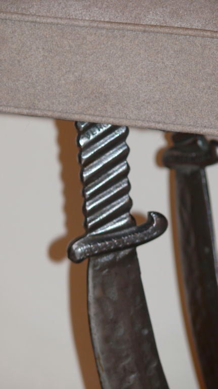 French Steel Sword Bench 2