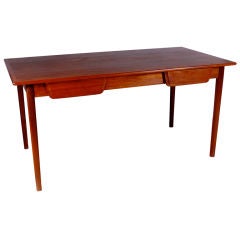 Vintage Mid Century Teak Writing Desk