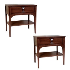 Pair of Mid Century Walnut
Rosewood Side Tables Pair of Mid Century Walnut
Rosewood Side Tables