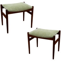 Pair of Mobler Style Benches