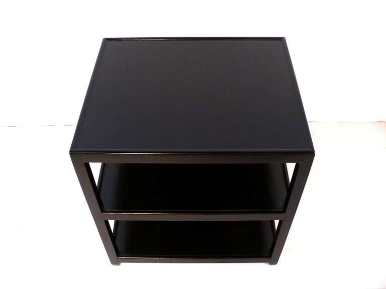 TH Robsjohn Gibbings Style End Tables In Excellent Condition In New York, NY