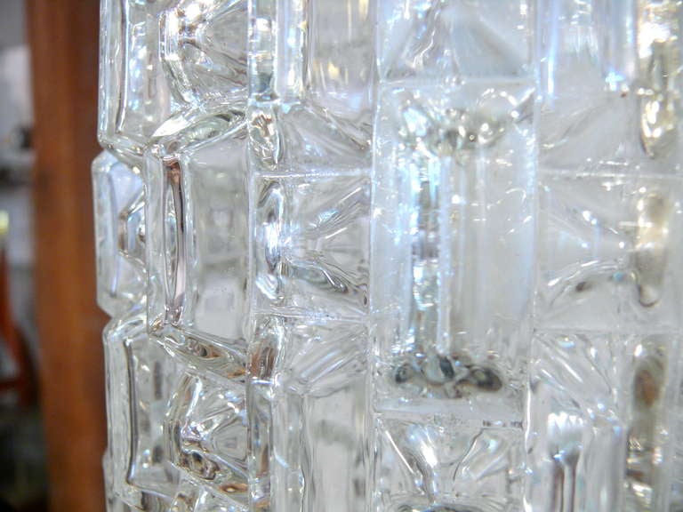 Pair of Glass Pendant Lights 1