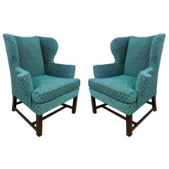 Mid-Century Modern Wingback Chairs