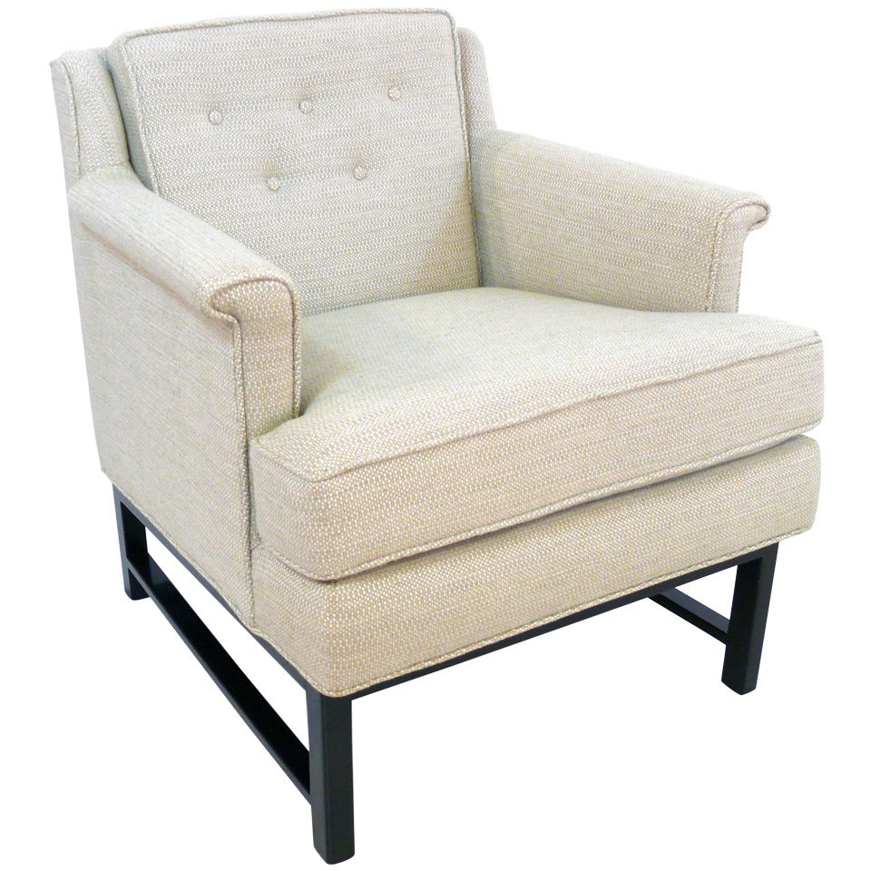 Edward Wormley Single Lounge Chair for Dunbar