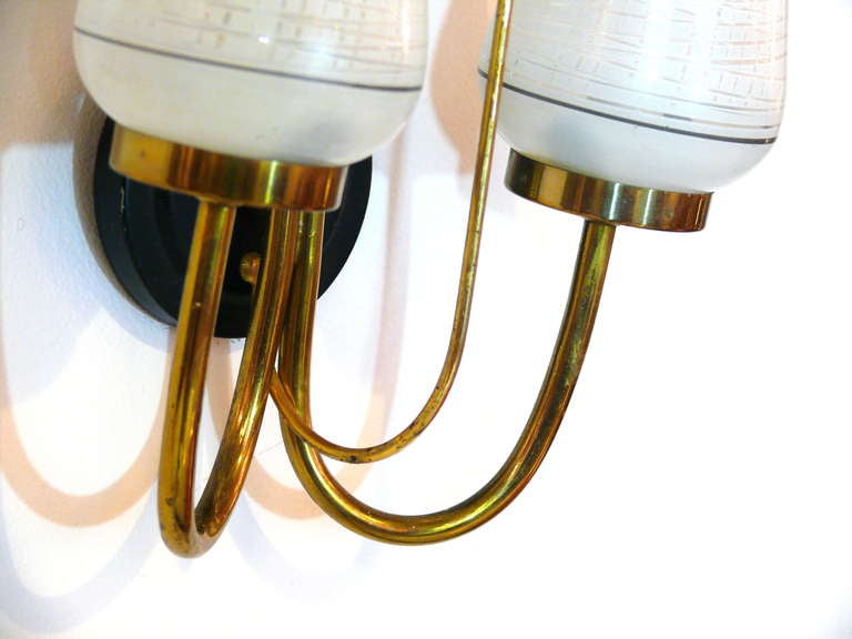 Pair of French Royere Style Sconces 2