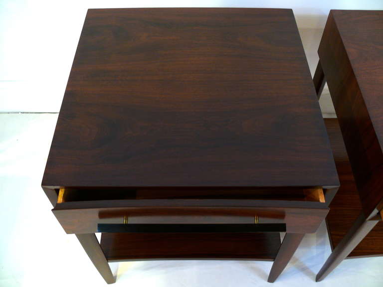 Pair of Widdcomb End Tables in the Manner of George Nakashima 1