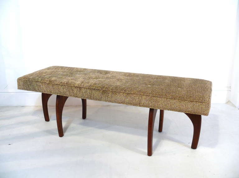 Kagan Style Mid Century Bench