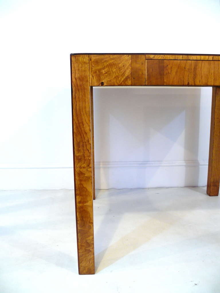 20th Century Marquetry Game Table