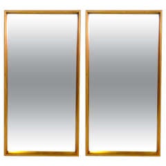 Pair of Gold Gilded Mirrors Pair of Gold Gilded Mirrors
