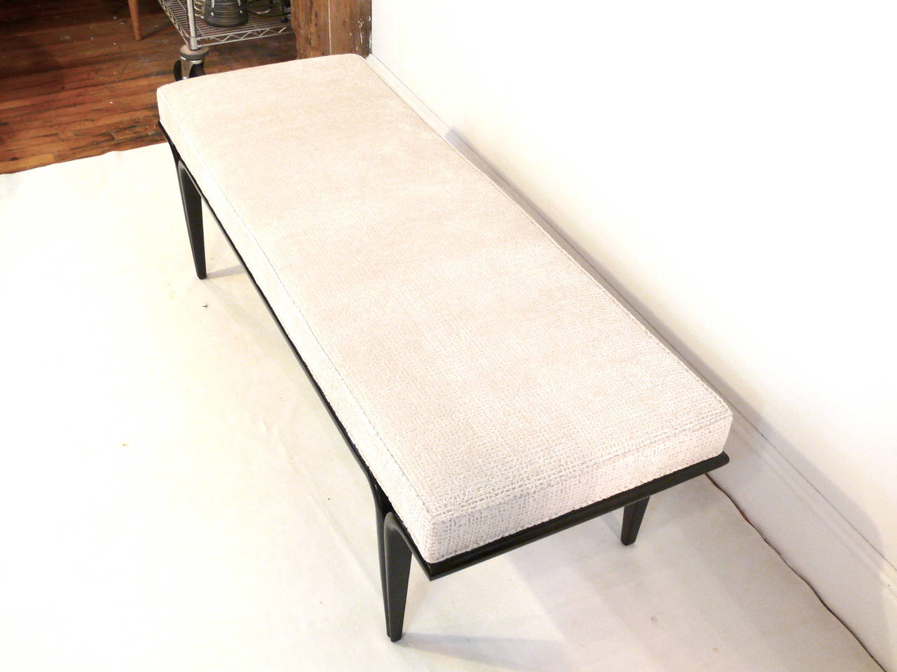 Mid-20th Century TH Robsjohn Gibbings Style Bench