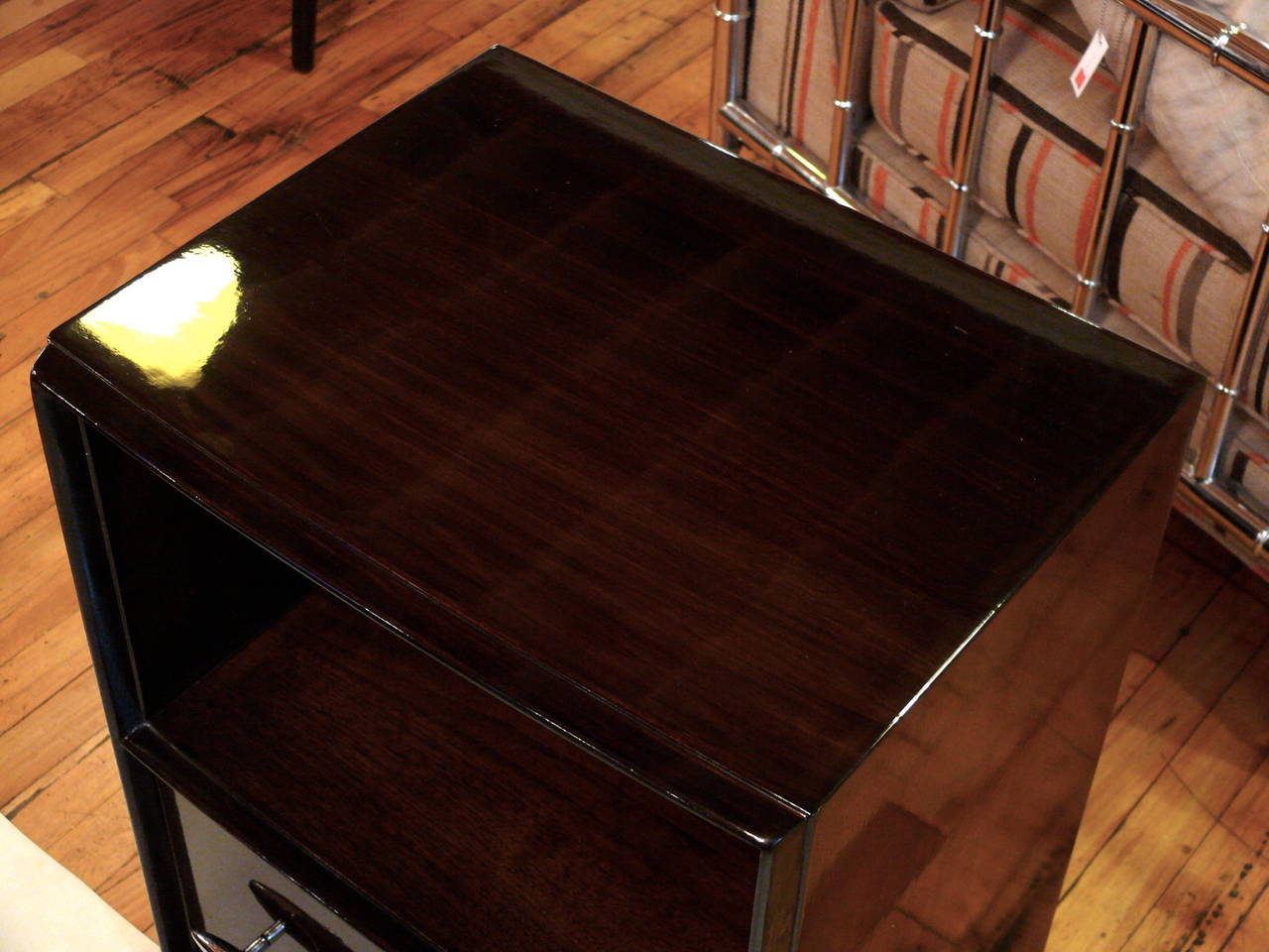 Pair of T.H. Robsjohn-Gibbings End Tables 1