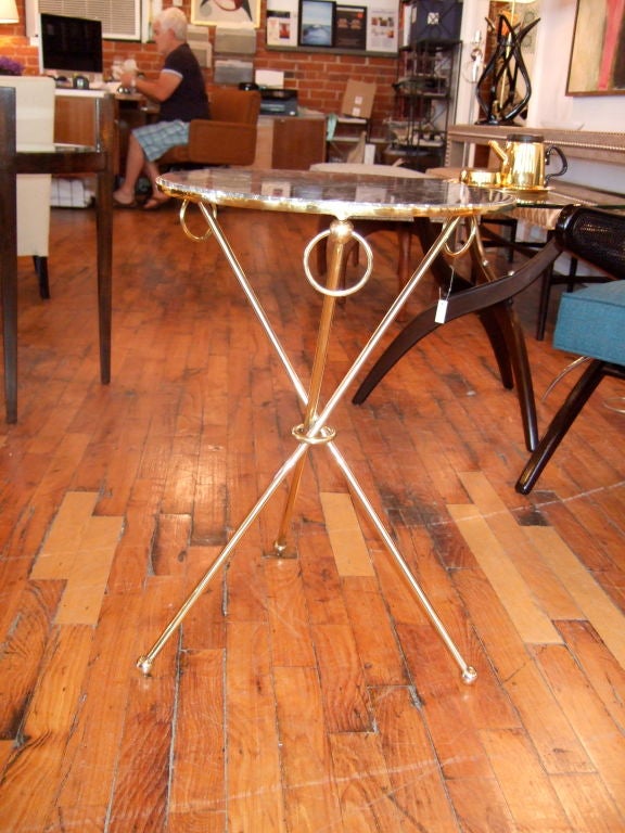 Marble Tripod Table