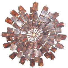 Sunburst Wall Sculpture