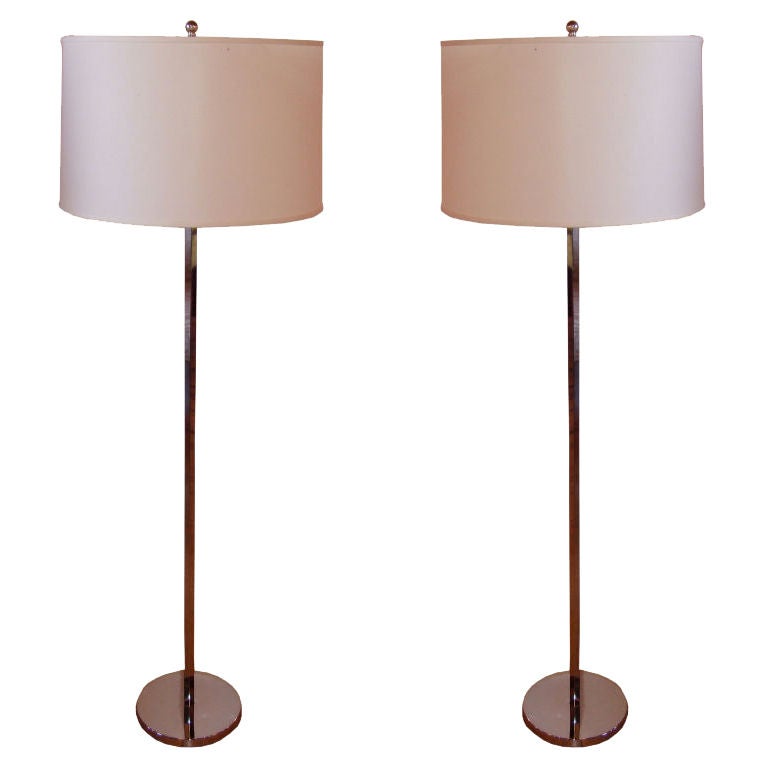 Pair of Koch & Lowy Floor Lamps
