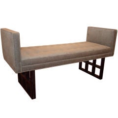 Cerused Oak Bench 8