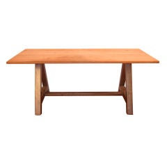 Steel and Wood Industrial Table or Desk