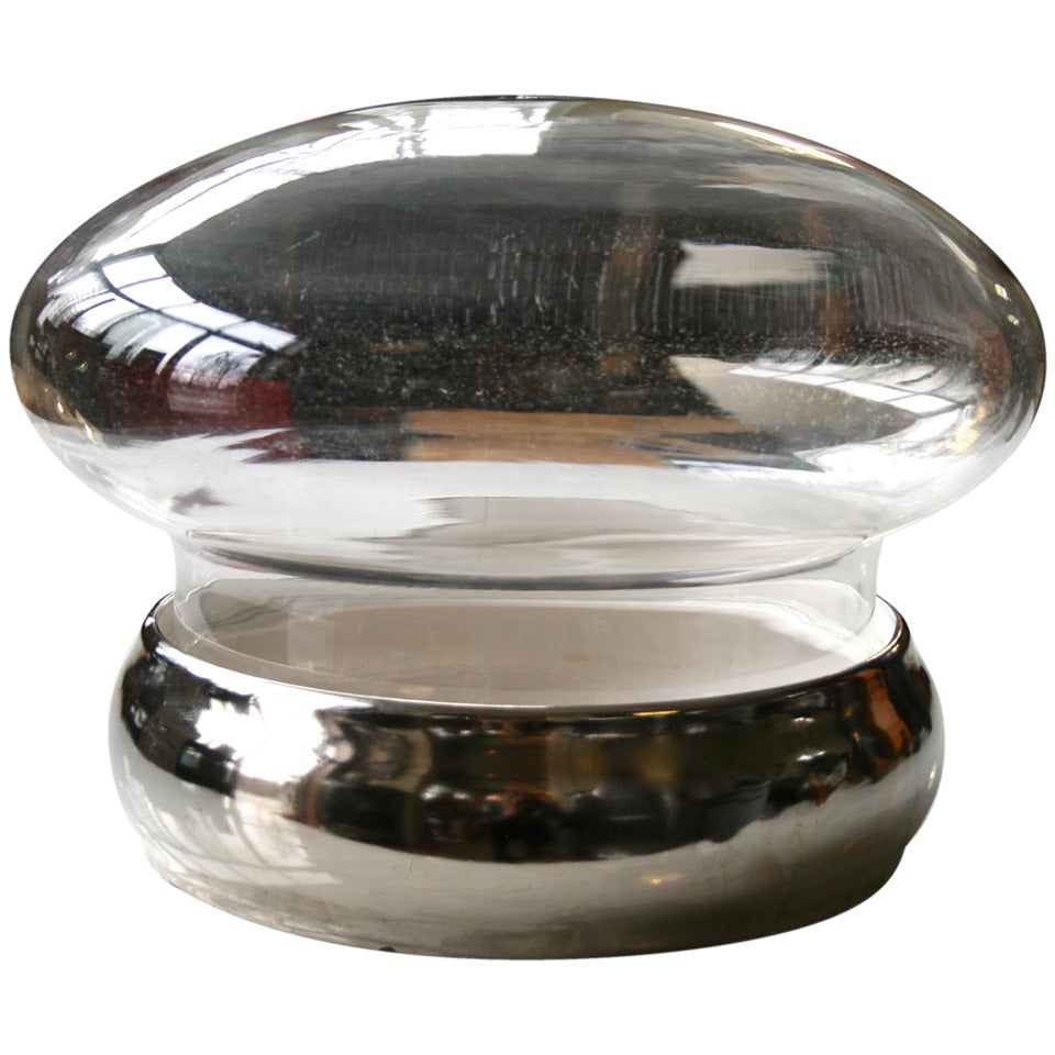 Mod Mushroom Shaped Terrarium by Royal Haeger