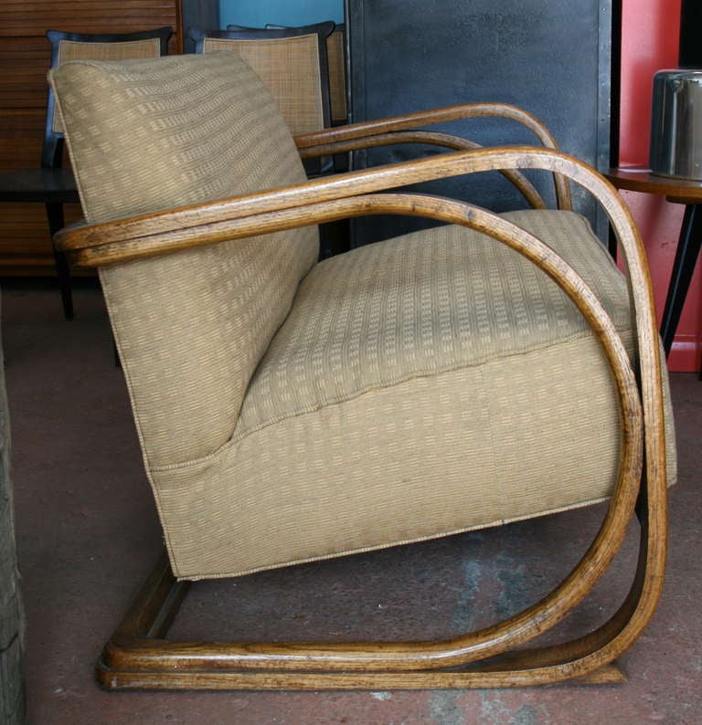 20th Century Bentwood Cantilevered Sofa
