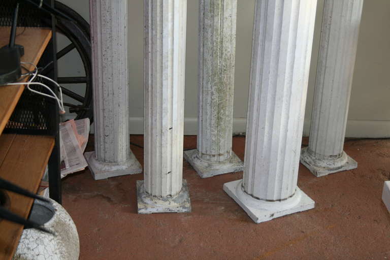 Painted Zinc Columns 2