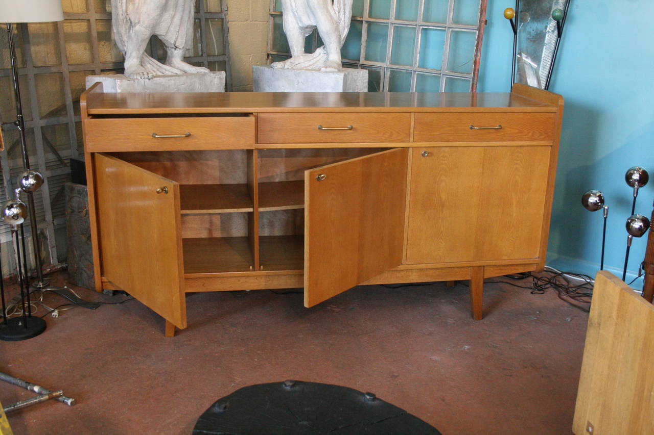 French Modern Sideboard by René-Jean Caillette In Excellent Condition In Pound Ridge, NY