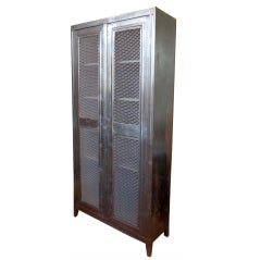 French Steel Cabinet