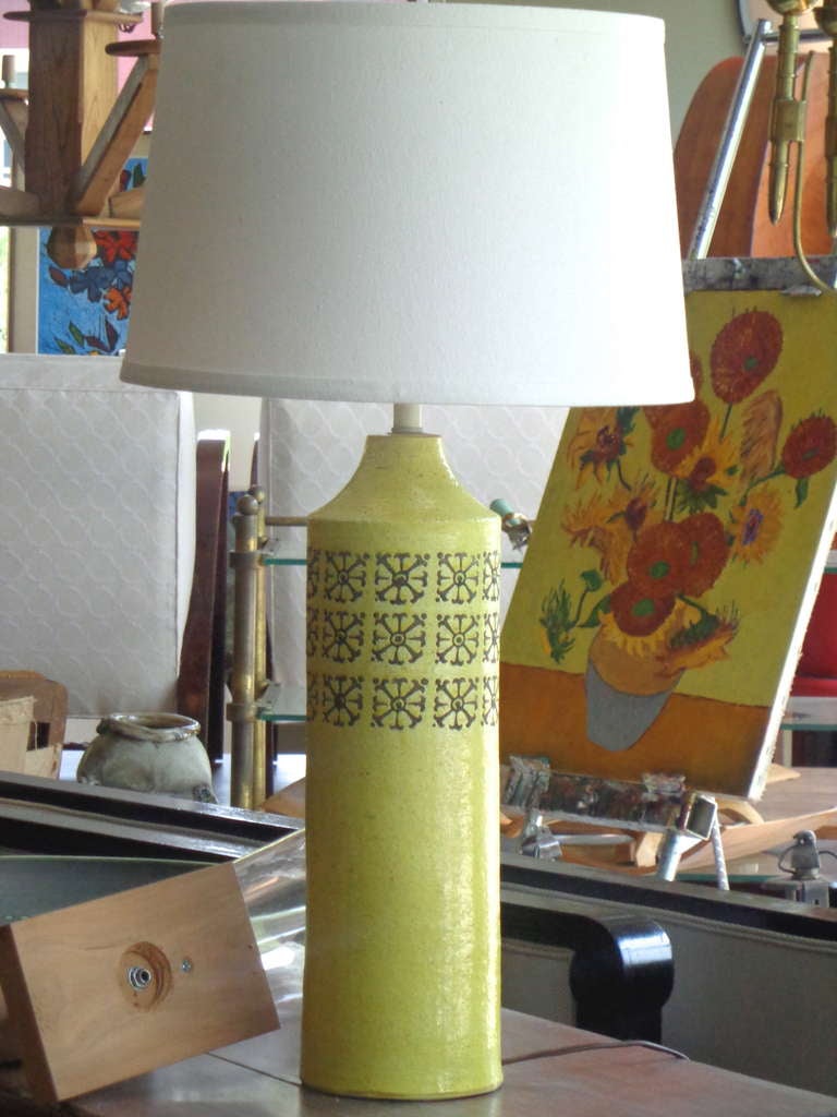 Sunny Yellow Bitossi Lamp