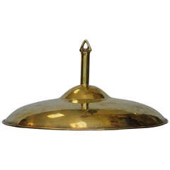 Hammered Brass Pendant Lights