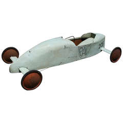 Vintage Soap Box Racer Car