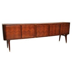 Herringbone Rosewood Sideboard by Dassi