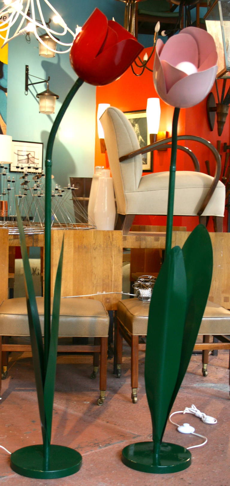 peter bliss tulip lamp