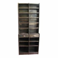 Steel Bookcase With Drawers